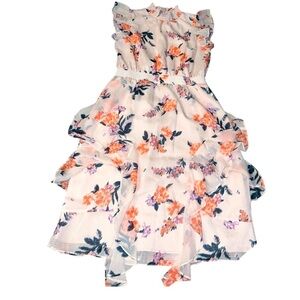 Rachel Rachel Roy floral tiered dress